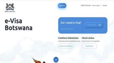 botswana tourist visa for indian